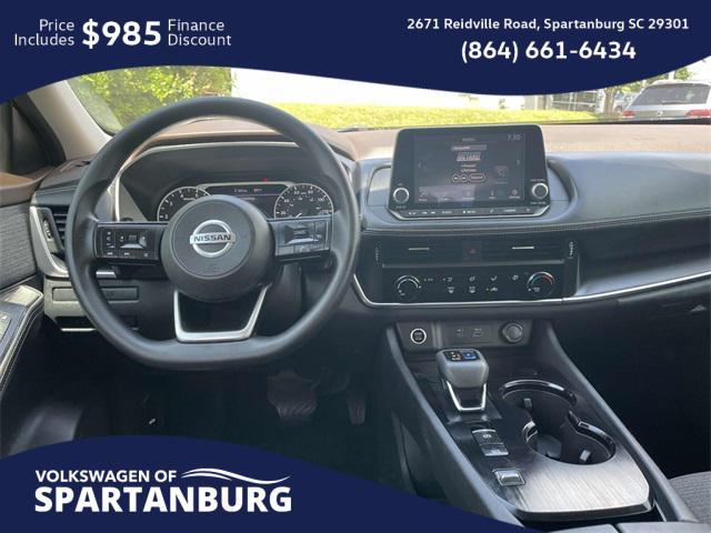 used 2021 Nissan Rogue car, priced at $17,278
