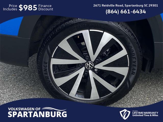 used 2024 Volkswagen Taos car, priced at $25,968