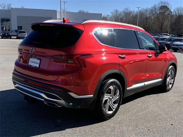 used 2021 Hyundai Santa Fe car, priced at $18,998