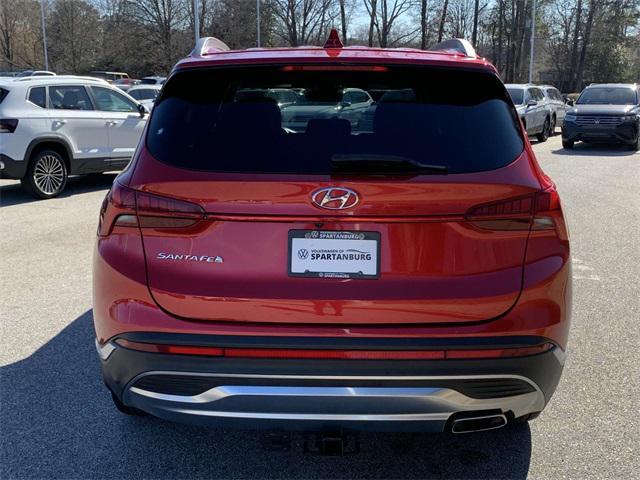 used 2021 Hyundai Santa Fe car, priced at $18,998