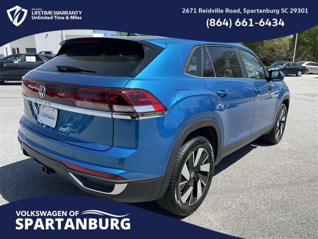 new 2025 Volkswagen Atlas Cross Sport car, priced at $42,046