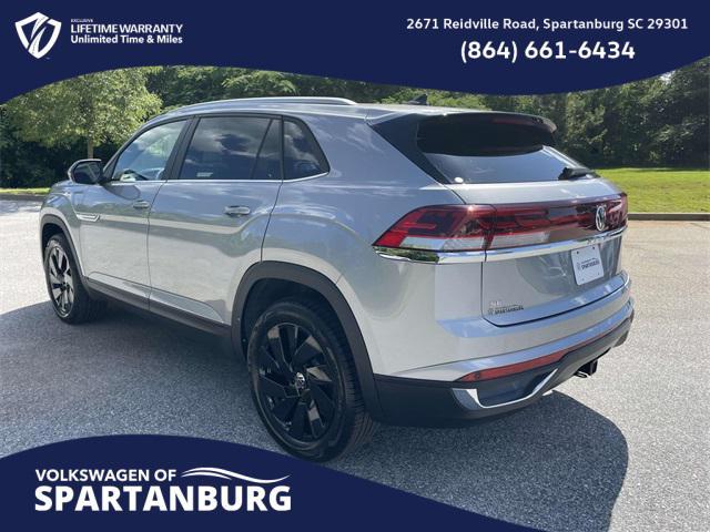 new 2025 Volkswagen Atlas Cross Sport car, priced at $40,937