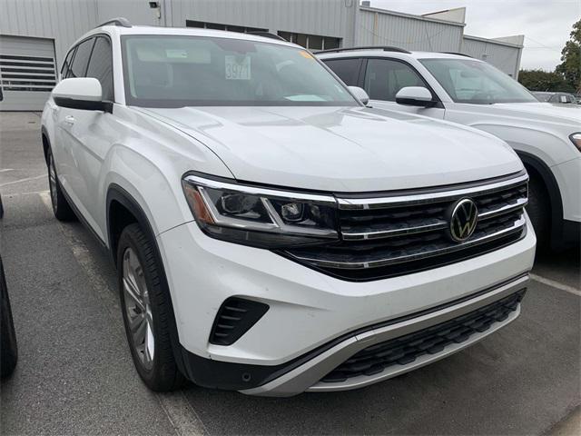 used 2021 Volkswagen Atlas car, priced at $23,498