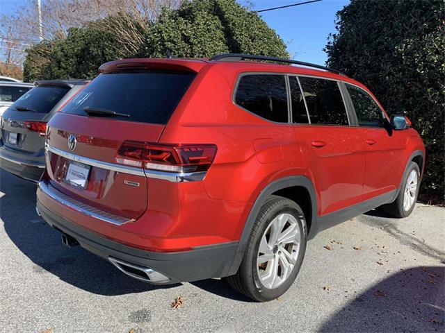 used 2022 Volkswagen Atlas car, priced at $31,686