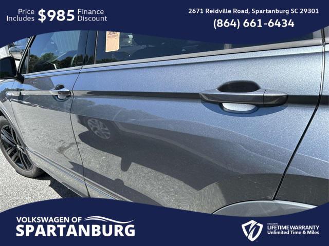 used 2022 Volkswagen Tiguan car, priced at $24,158
