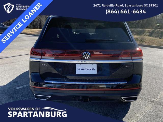 new 2025 Volkswagen Atlas car, priced at $45,855