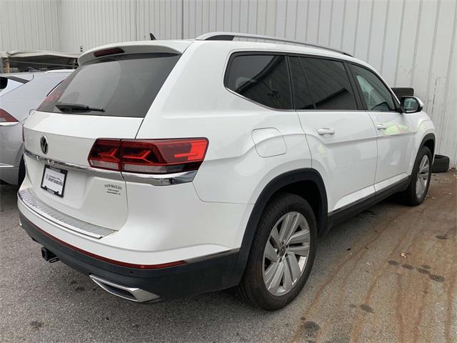 used 2021 Volkswagen Atlas car, priced at $28,223