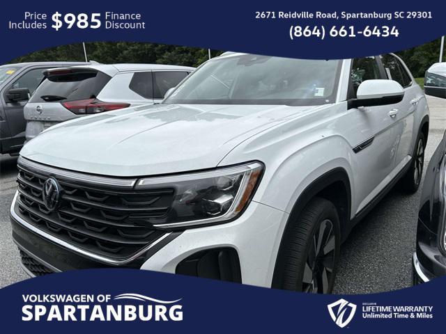 used 2024 Volkswagen Atlas Cross Sport car, priced at $32,469