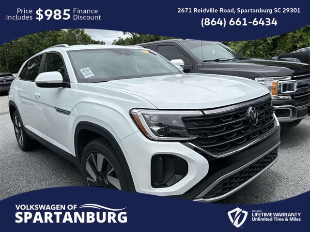 used 2024 Volkswagen Atlas Cross Sport car, priced at $32,469