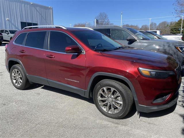 used 2021 Jeep Cherokee car, priced at $19,998