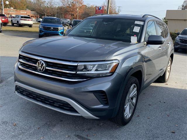 used 2021 Volkswagen Atlas car, priced at $20,213