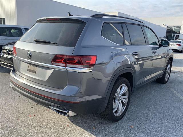 used 2021 Volkswagen Atlas car, priced at $20,213