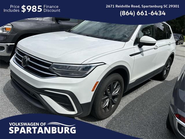used 2022 Volkswagen Tiguan car, priced at $20,488
