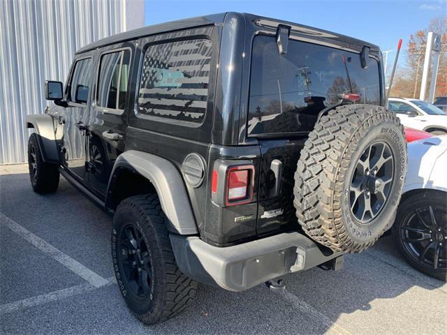 used 2022 Jeep Wrangler car, priced at $30,059