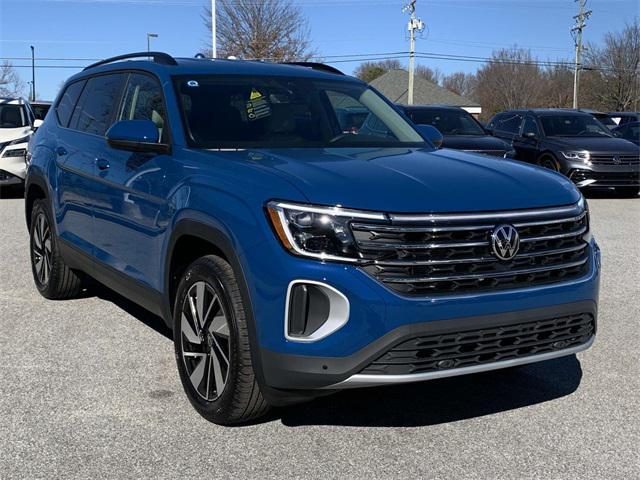 new 2025 Volkswagen Atlas car, priced at $45,998