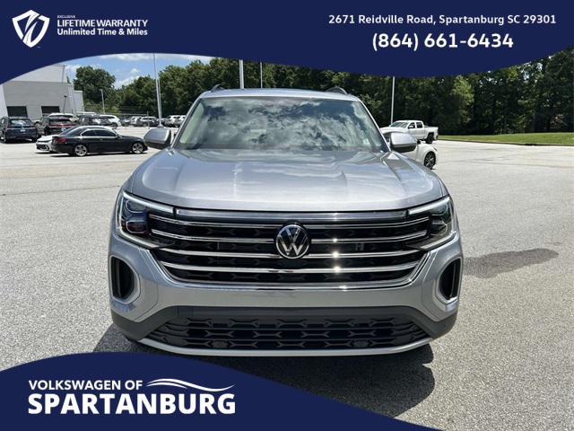 new 2025 Volkswagen Atlas car, priced at $41,575