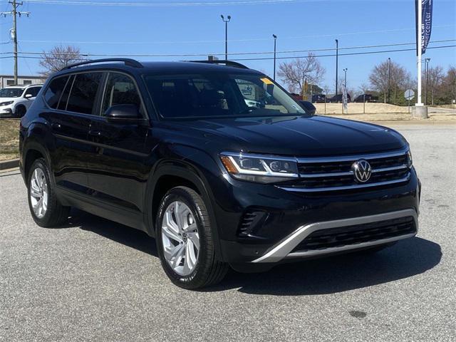 used 2021 Volkswagen Atlas car, priced at $18,718