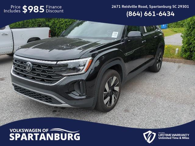 used 2024 Volkswagen Atlas Cross Sport car, priced at $33,138