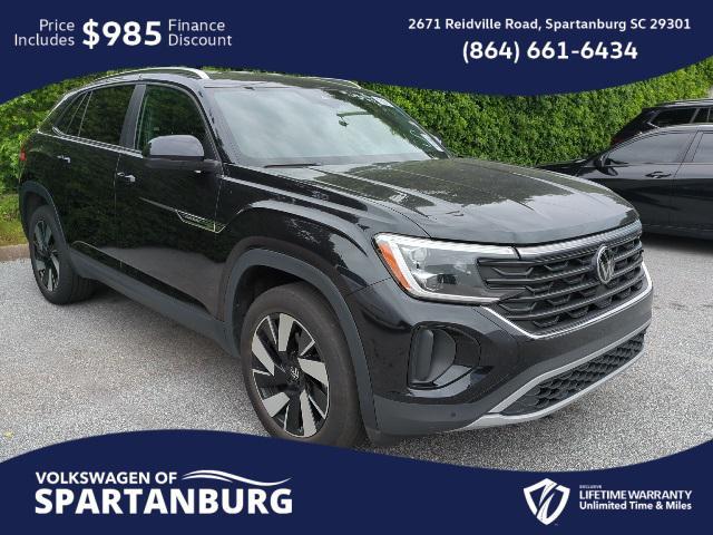used 2024 Volkswagen Atlas Cross Sport car, priced at $33,138