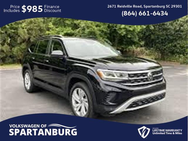 used 2024 Volkswagen Atlas Cross Sport car, priced at $32,498