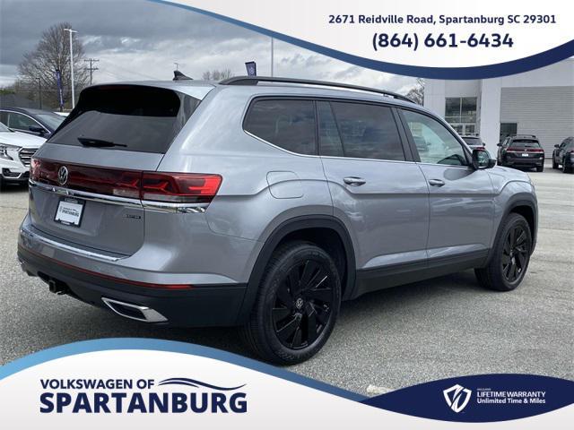 new 2025 Volkswagen Atlas car, priced at $46,087