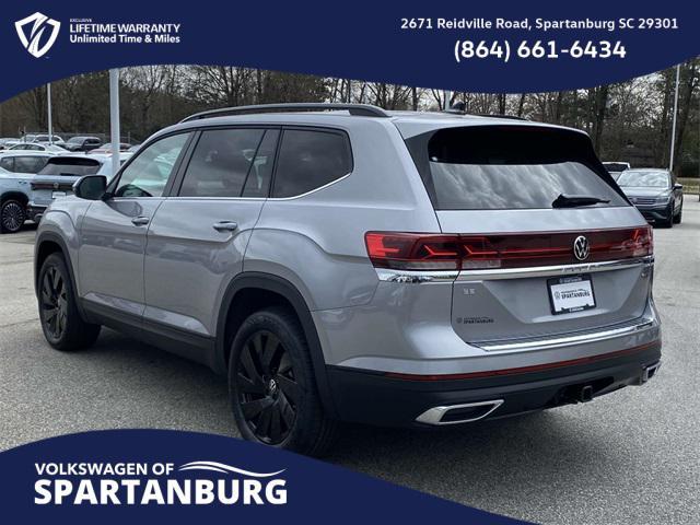 new 2025 Volkswagen Atlas car, priced at $44,837