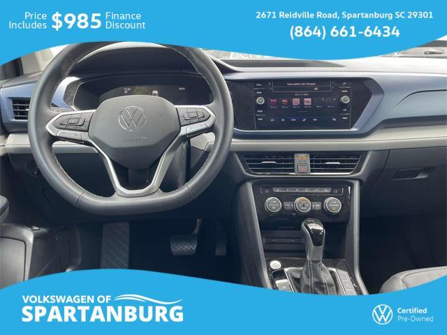 used 2024 Volkswagen Taos car, priced at $23,459