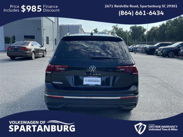 used 2024 Volkswagen Tiguan car, priced at $24,088
