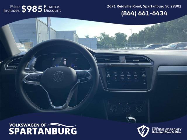 used 2024 Volkswagen Tiguan car, priced at $24,088