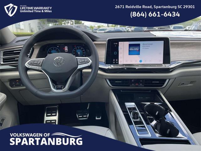 new 2025 Volkswagen Atlas car, priced at $52,412