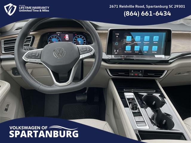 new 2025 Volkswagen Atlas car, priced at $41,913