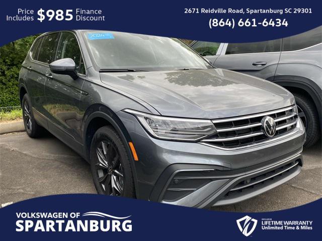 used 2024 Volkswagen Tiguan car, priced at $30,450