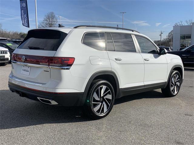 new 2025 Volkswagen Atlas car, priced at $44,562