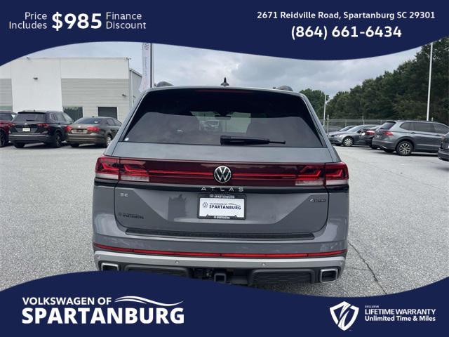 used 2025 Volkswagen Atlas car, priced at $42,988