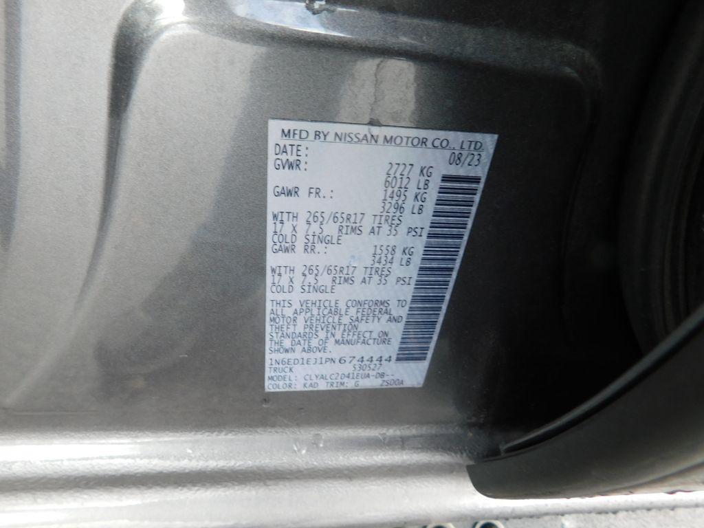 used 2023 Nissan Frontier car, priced at $26,986