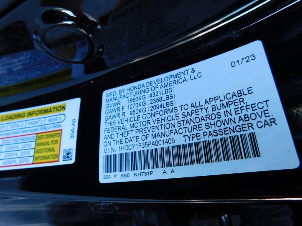 used 2023 Honda Accord car, priced at $27,502