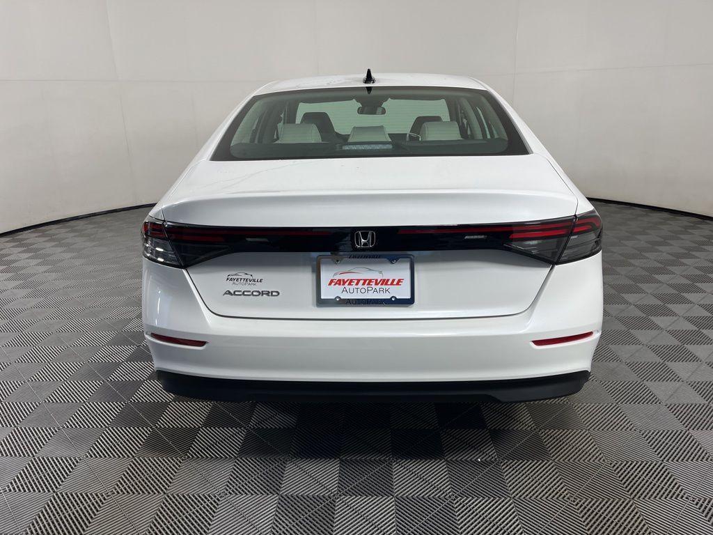 new 2025 Honda Accord car, priced at $31,105