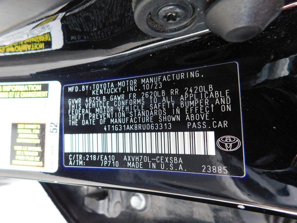 used 2024 Toyota Camry Hybrid car, priced at $26,921