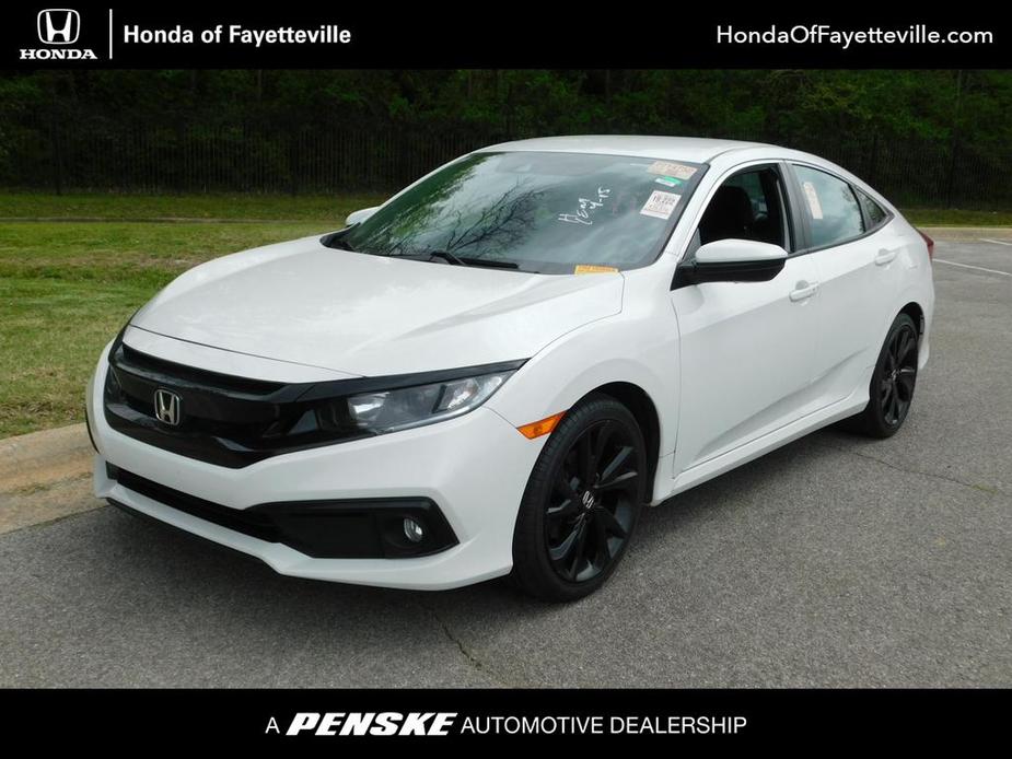 used 2021 Honda Civic car, priced at $24,950