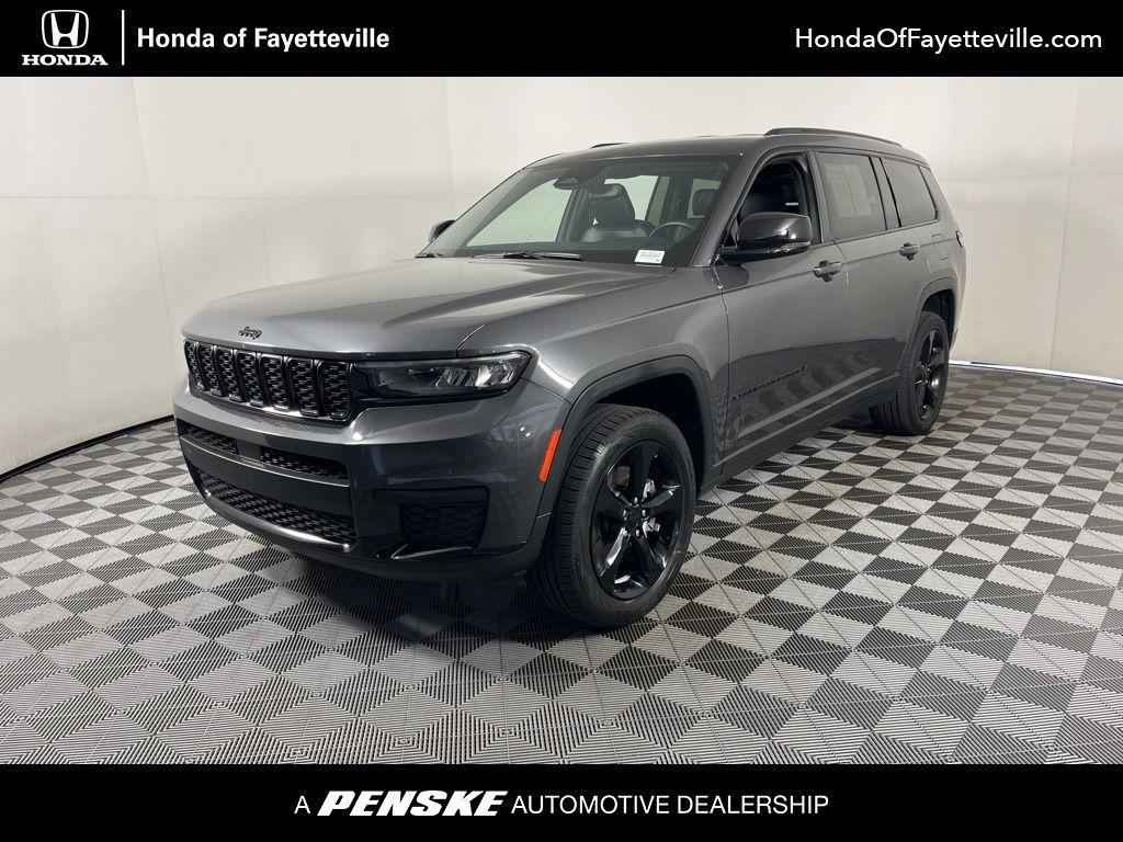 used 2021 Jeep Grand Cherokee L car, priced at $25,379