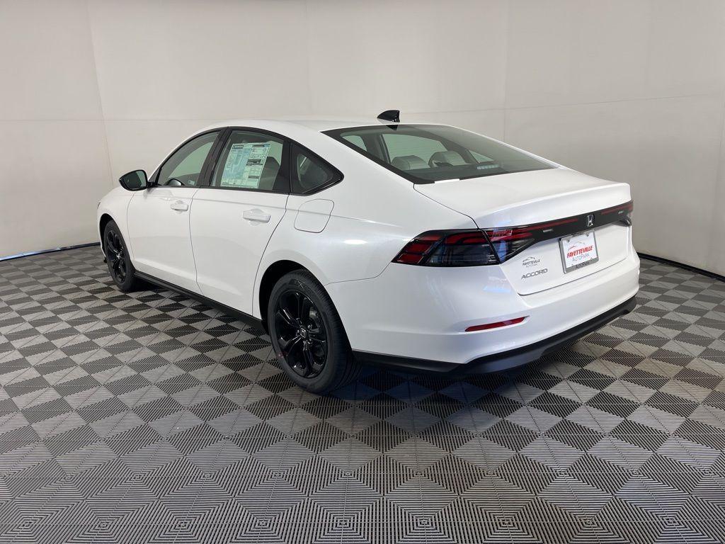 new 2025 Honda Accord car, priced at $32,210