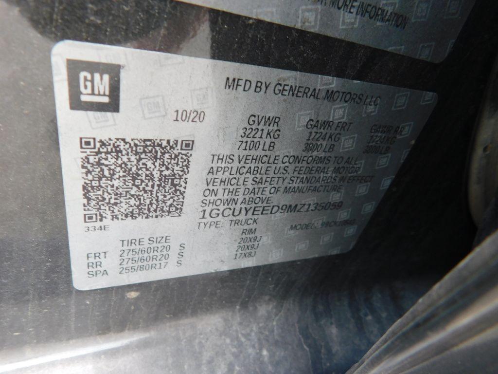 used 2021 Chevrolet Silverado 1500 car, priced at $34,900