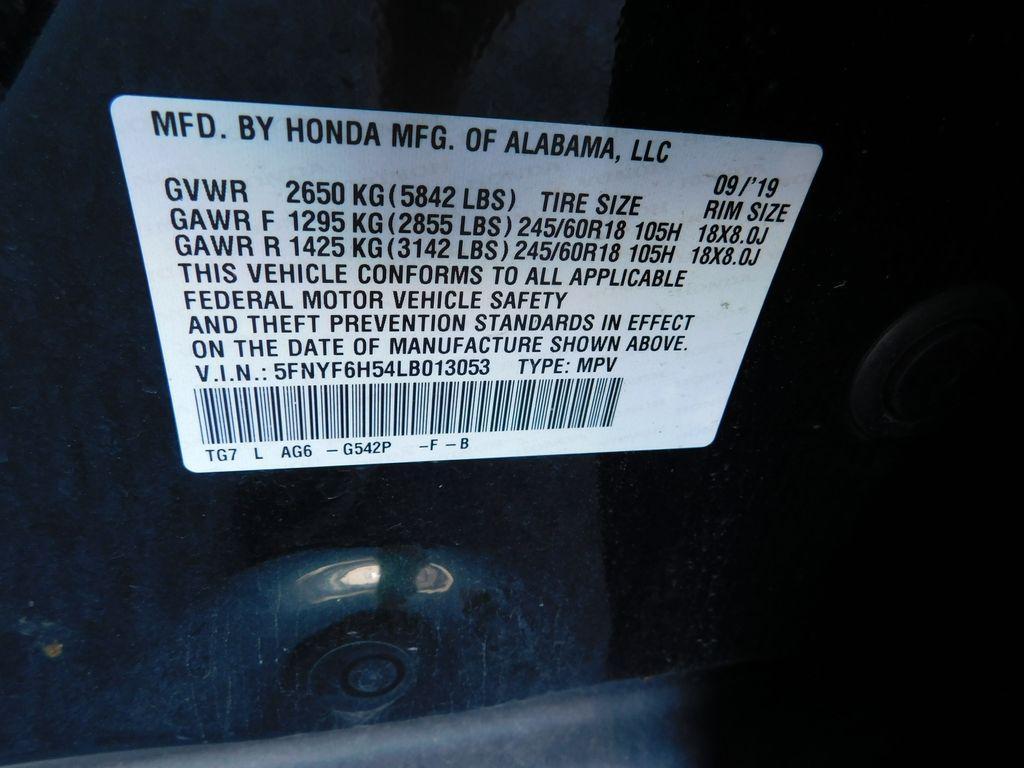 used 2020 Honda Pilot car, priced at $27,997