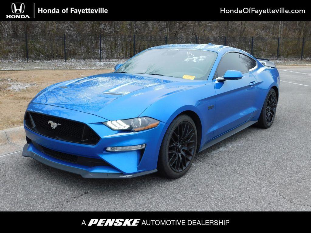 used 2021 Ford Mustang car, priced at $36,948