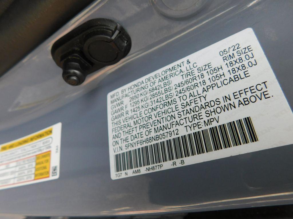 used 2022 Honda Pilot car, priced at $37,000