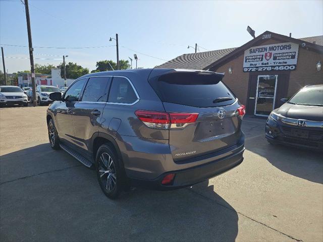 used 2019 Toyota Highlander car, priced at $16,999