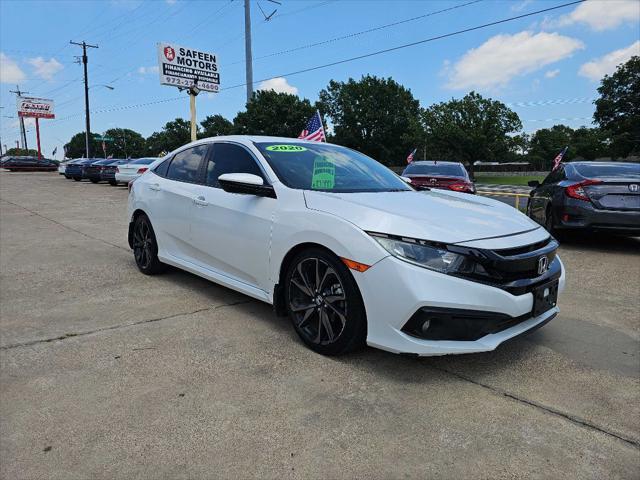 used 2020 Honda Civic car, priced at $18,999