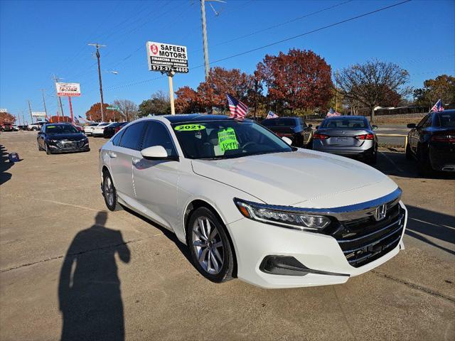 used 2021 Honda Accord car, priced at $18,499