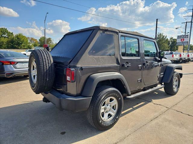 used 2017 Jeep Wrangler Unlimited car, priced at $18,499