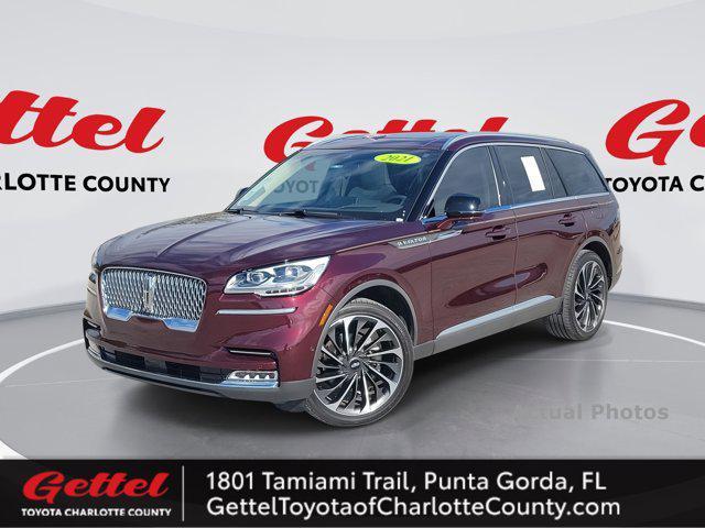 used 2021 Lincoln Aviator car, priced at $43,277